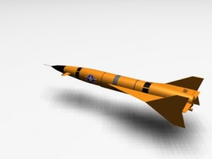 us navy aqm37c missile 3D Модель