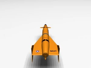us navy aqm37c missile 3D Model