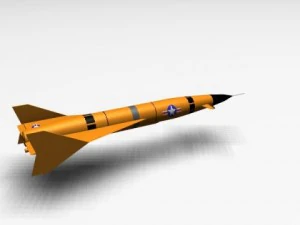 us navy aqm37c missile 3D Model