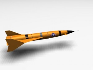 us navy aqm37c missile 3D Модель