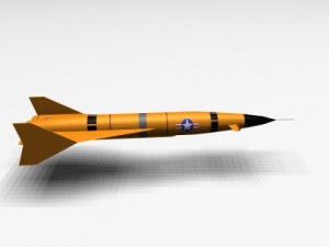 us navy aqm37c missile 3D Модель