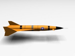 us navy aqm37c missile 3D Модель