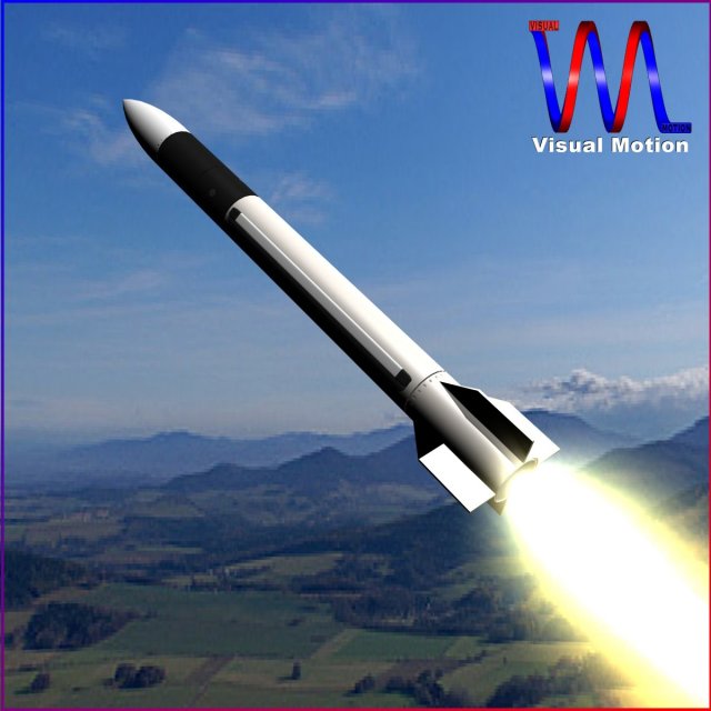 us army patriot missile 3D 模型 .c4d .max .obj .3ds .fbx .stl .blend 