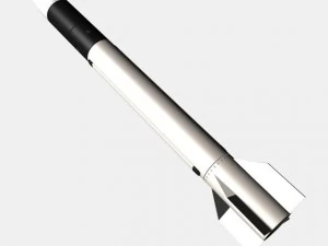 us army patriot missile 3D Model