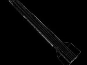 us army patriot missile 3D Model