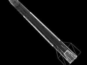 us army patriot missile 3D Model