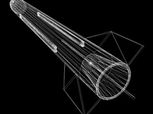us army patriot missile 3D Model