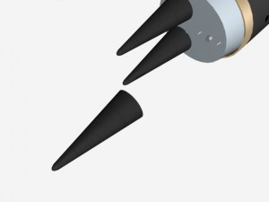 russian ss29 yars missile 3D Model