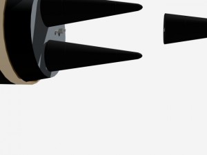 russian ss29 yars missile 3D Model