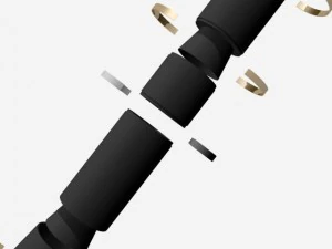 missile russo ss29 anni Modello 3D