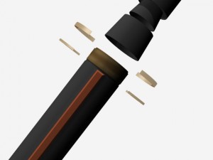 russian ss29 yars missile 3D Model