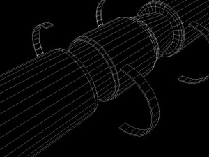 missile russo ss29 anni Modello 3D