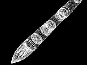 missile russo ss29 anni Modello 3D