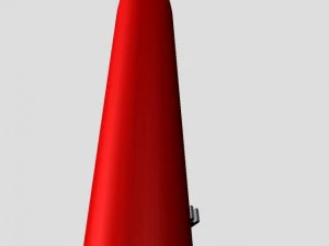 indonesian rx250lpn rocket 3D Model