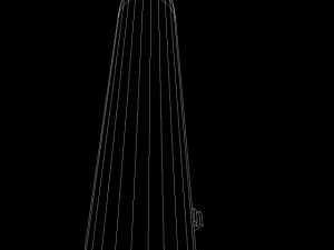 indonesian rx250lpn rocket 3D Model