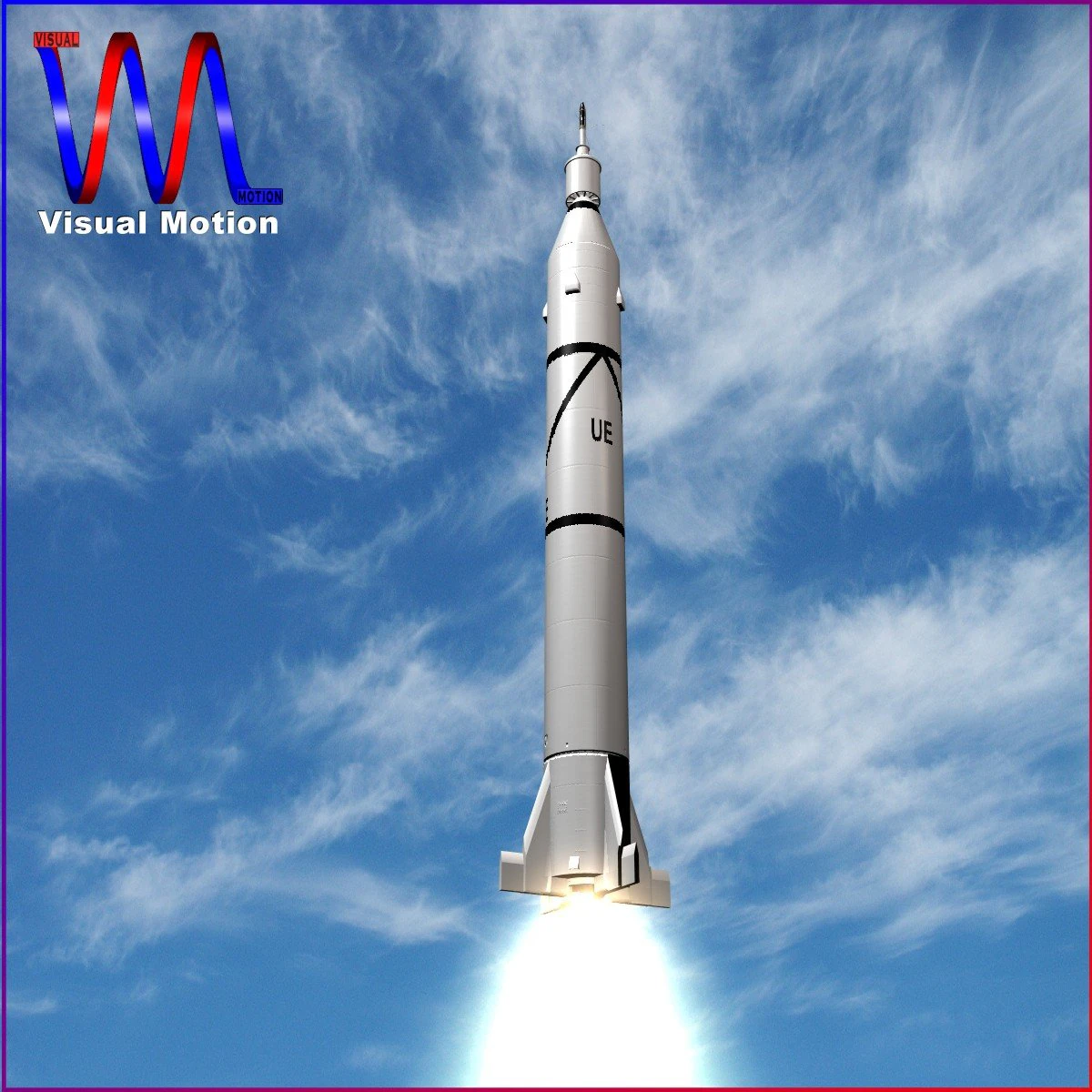 us jupiter c rocket 3D Model .c4d .max .obj .3ds .fbx .stl .blend 