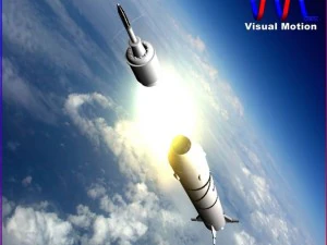 us jupiter c rocket 3D Model