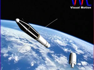 us jupiter c rocket 3D Model