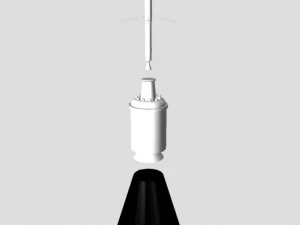 us jupiter c rocket 3D Model