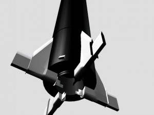 us jupiter c rocket 3D 模型