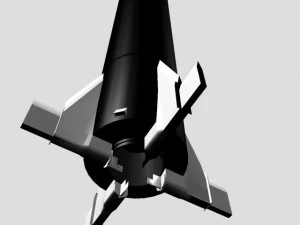 us jupiter c rocket 3D Model