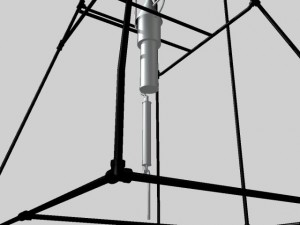 robert goddard liquid rocket system Modèle 3D