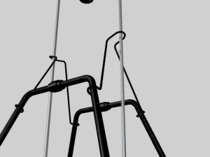 robert goddard liquid rocket system Modèle 3D
