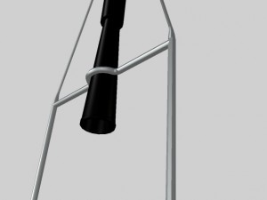 robert goddard liquid rocket system Modèle 3D
