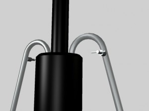 robert goddard liquid rocket system Modèle 3D