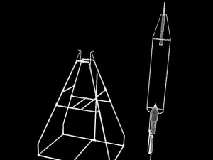 robert goddard liquid rocket system Modèle 3D
