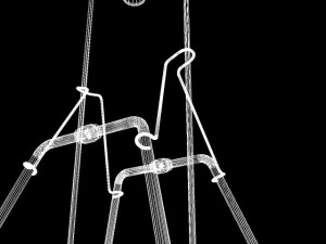 robert goddard liquid rocket system 3D Model