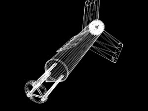 us wac corporal rocket 3D Model