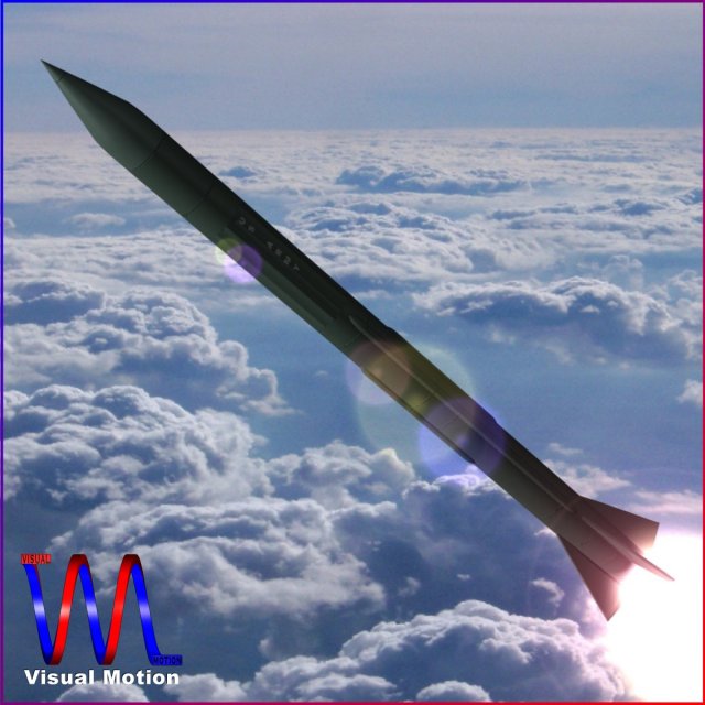 us mgm5 corporal missile 3D Model .c4d .max .obj .3ds .fbx .stl .blend 