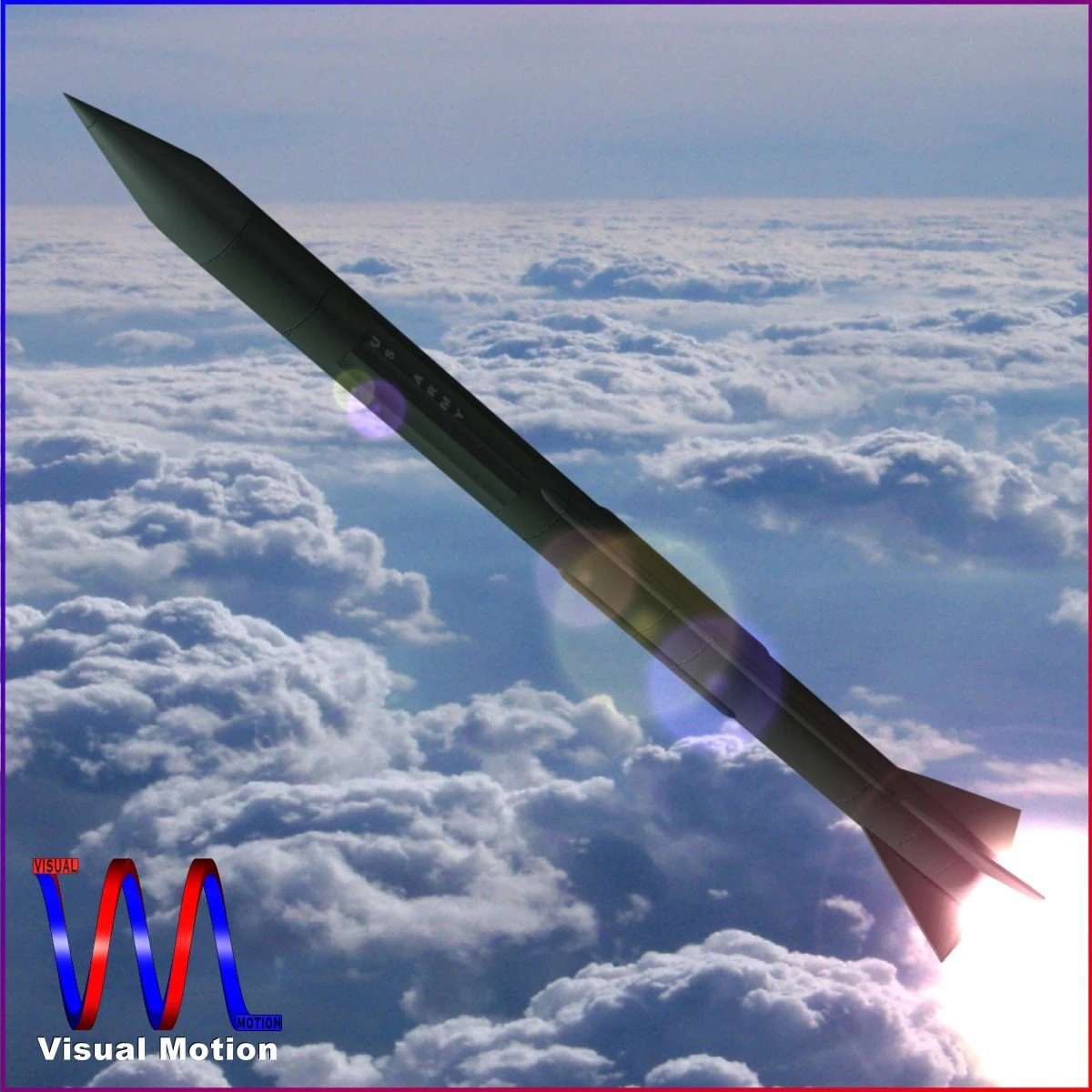 us mgm5 corporal missile 3D Model .c4d .max .obj .3ds .fbx .stl .blend 