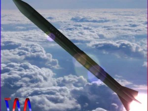 misil corporal mgm5 estadounidense Modelo 3D