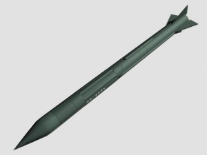 us mgm5 corporal missile 3D Model