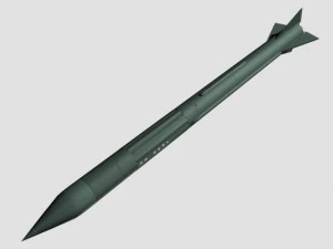 us mgm5 corporal missile 3D Model