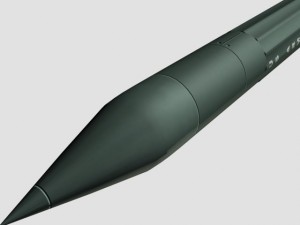 us mgm5 corporal missile 3D Model
