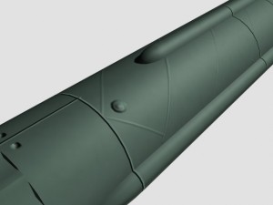 us mgm5 corporal missile 3D Model