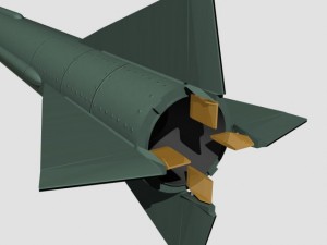 us mgm5 corporal missile 3D Model