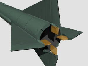 us mgm5 corporal missile 3D Model