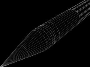 us mgm5 corporal missile 3D Model