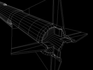 us mgm5 corporal missile 3D Model