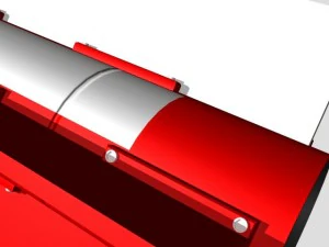 black brant vi sounding rocket 3D Model