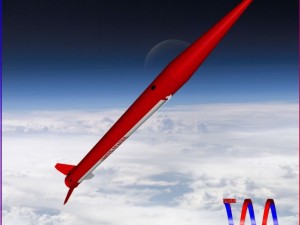 black brant iii sounding rocket Model 3D
