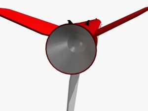 black brant iii sounding rocket Model 3D