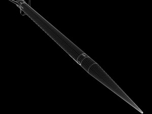 black brant iii sounding rocket Model 3D