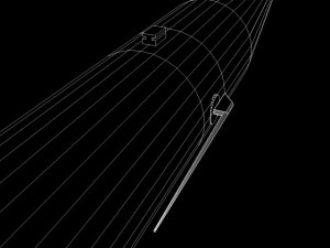 black brant iii sounding rocket Model 3D