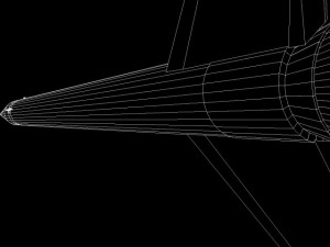 black brant iii sounding rocket Model 3D
