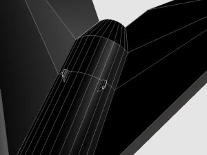 black brant ii sounding rocket 3D Model
